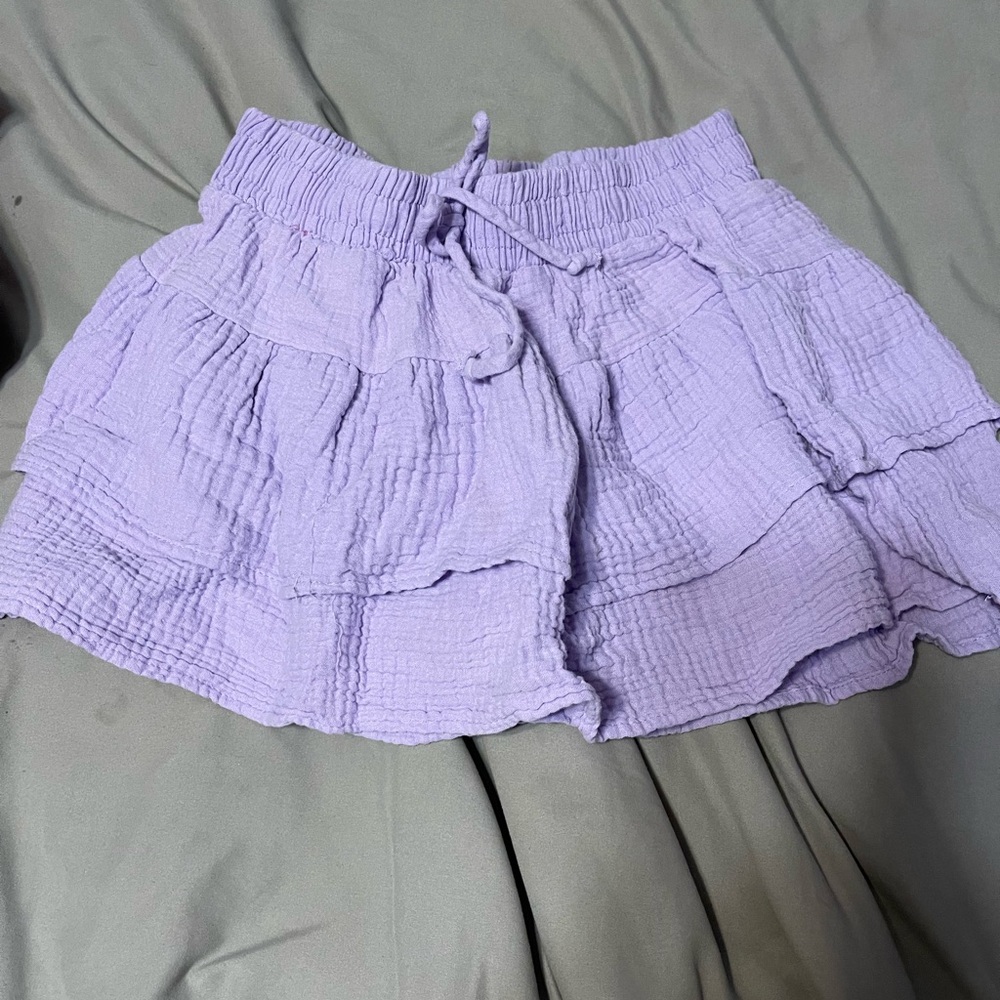 Purple skirt